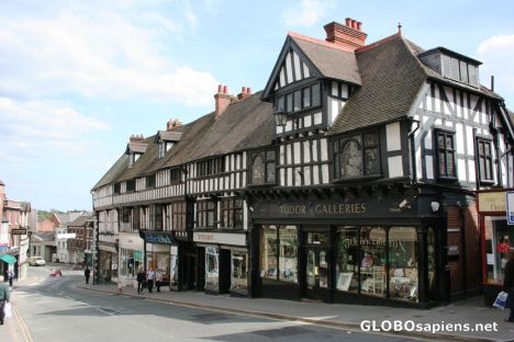 Postcard Tudor architecture I