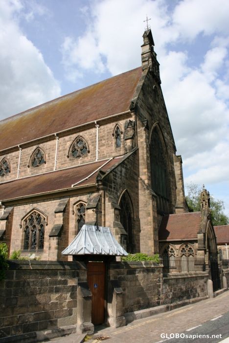Postcard Shrewsbury Cathedral II