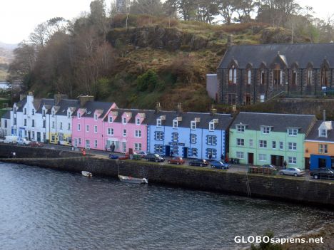 Postcard Portree Pier