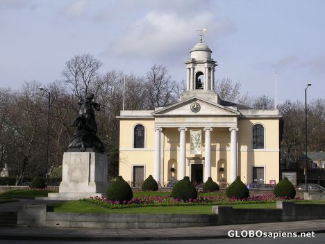 Postcard Church in London
