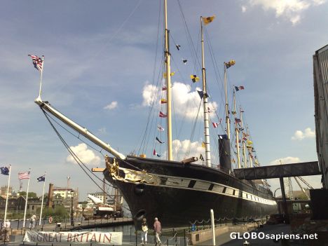 Postcard SS Great Britain