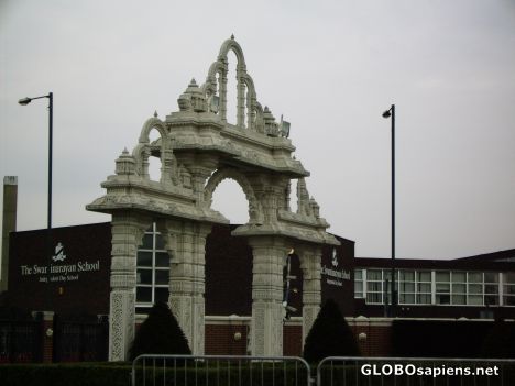 Postcard The Swaminarayan School