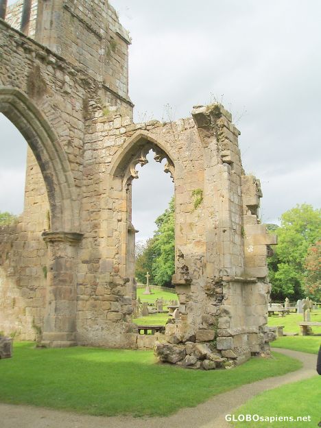 Postcard Bolton Priory