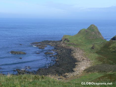Postcard Irish coastline