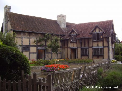 Postcard Shakespeare's House