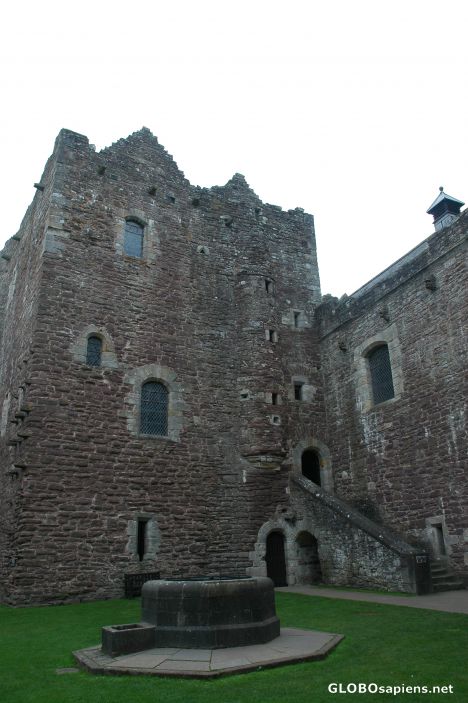Postcard Doune Castle, Scotland.