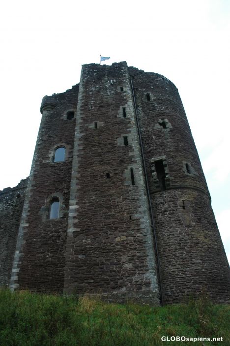 Postcard Doune Castle, Scotland.