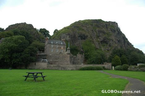 Postcard Dumbarton, Scotland.