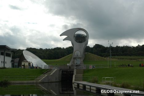 Postcard Falkirk Wheel #3, Scotland.