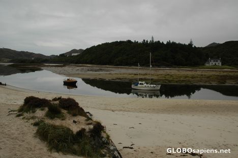 Postcard Loch Morar, Scotland.