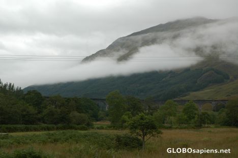 Postcard Glenfinnan, Scotland.