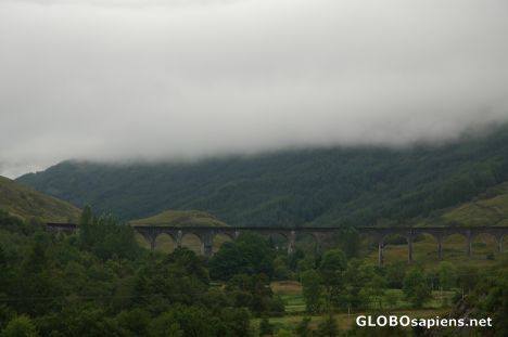 Postcard Glenfinnan, Scotland.