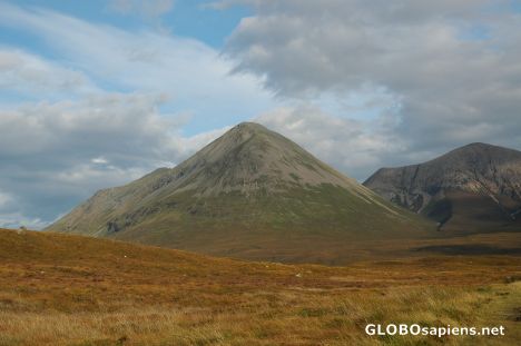 Postcard The Cuillins, Isle of Skye, Scotland.