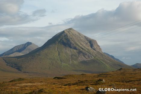Postcard The Cuillins, Isle of Skye, Scotland.