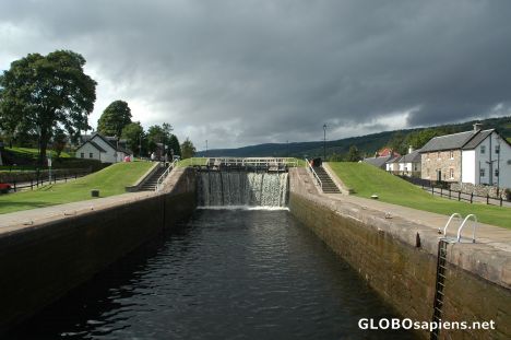 Postcard Fort Augustus, Scotland.