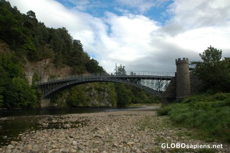 Postcard Craigellachie Bridge, Scotland