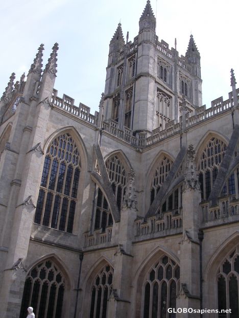 Postcard Bath Abbey 2