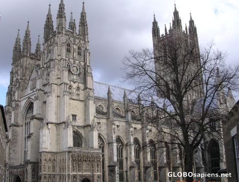 Postcard Canterbury Cathedral