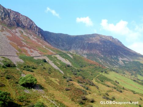 Postcard Aberystwyth - Welsh landscape
