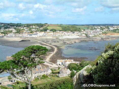 Postcard Marazion - the panorama