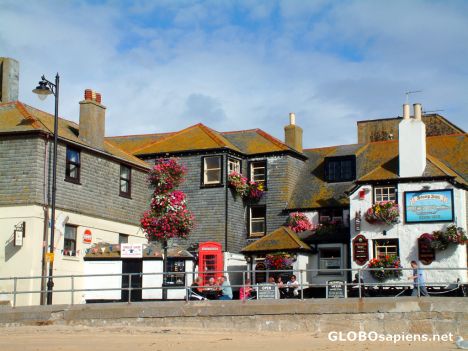 Postcard St Ives - a pub