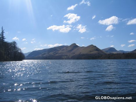 Postcard Cat Bells from Derwent Water