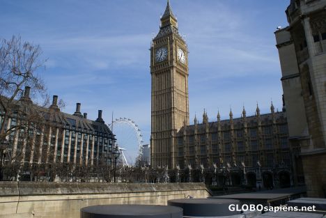Postcard parliament square