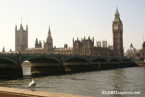 Postcard westminster bridge