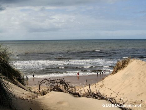 Postcard Formby southport uk