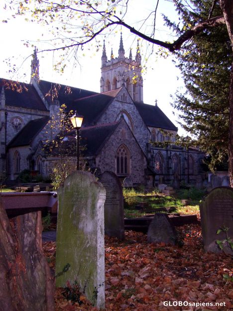 Postcard St. George's Parish Church