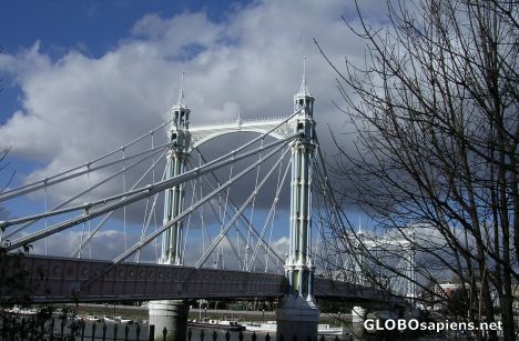Postcard Albert Bridge