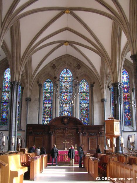 Postcard Interior of the Round Church