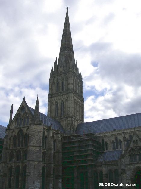 Postcard Salisbury Cathedral 