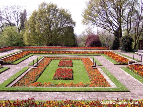 Postcard Sunken Garden at the Horniman Museum