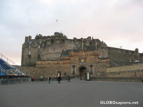 Postcard Edinburgh Castle