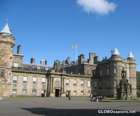 Postcard Holyrood House