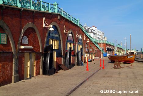 Postcard Brighton (GB) - the beachfront walk