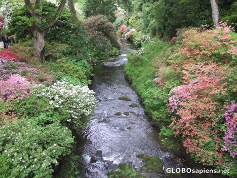 Postcard River in Bodnant
