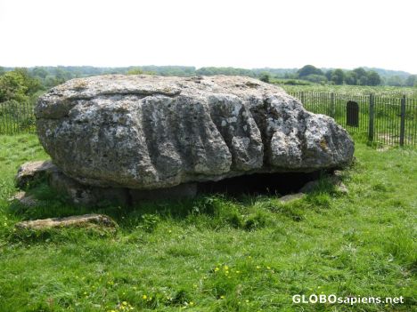 Postcard Neolithic capstone