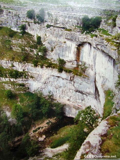 Postcard EX water fall
