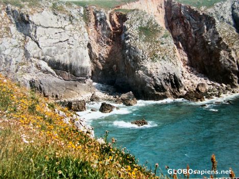 Postcard Pembroke costal path