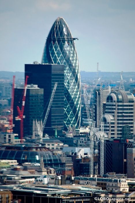 Postcard The Gherkin