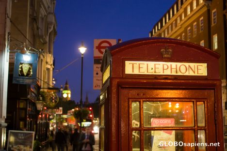 Postcard Streets of London