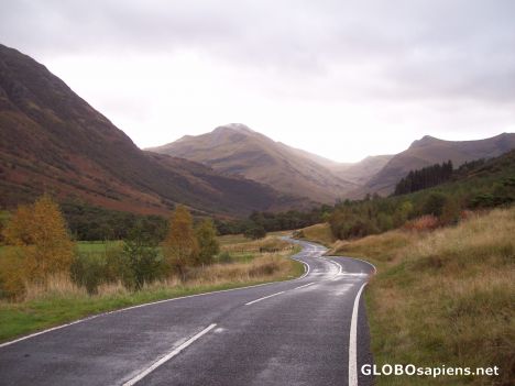 Postcard The Long and Winding Road