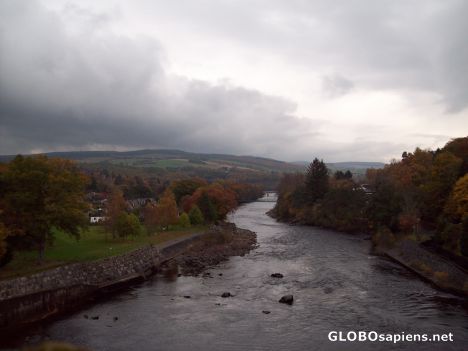Postcard River Tummel