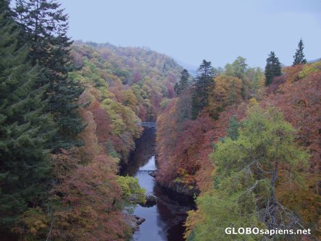 Postcard River Garry
