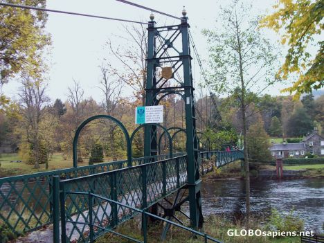 Postcard Suspension Bridge.