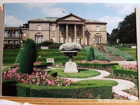 Postcard Tatton park Nat Trust