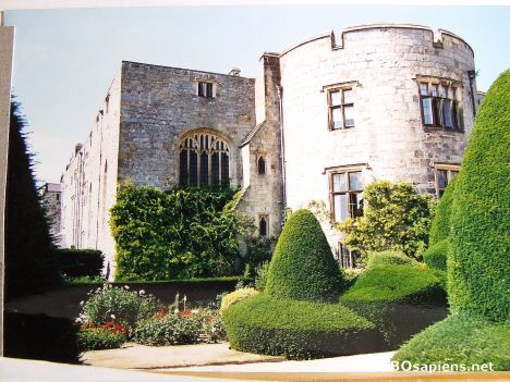 Postcard Chirk Castle
