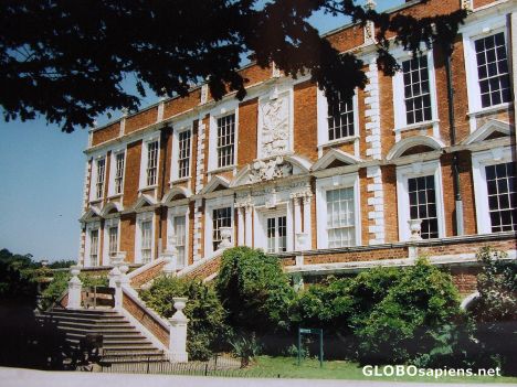 Postcard Croxteth hall